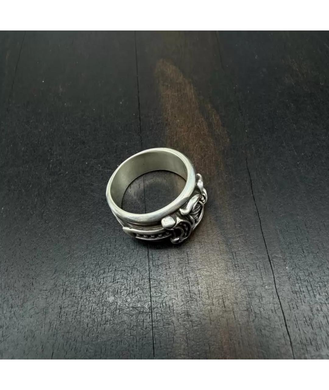 CHROME HEARTS Серебряное серебряное кольцо, фото 3