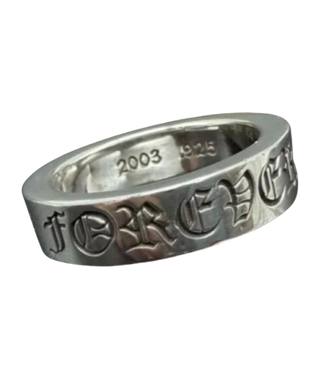 CHROME HEARTS Серебряное серебряное кольцо, фото 1