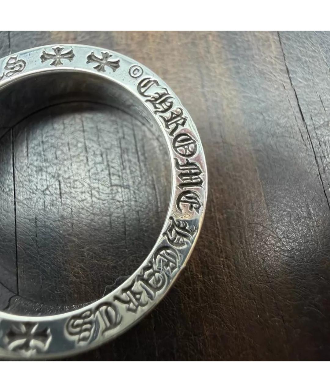 CHROME HEARTS Серебряное серебряное кольцо, фото 2