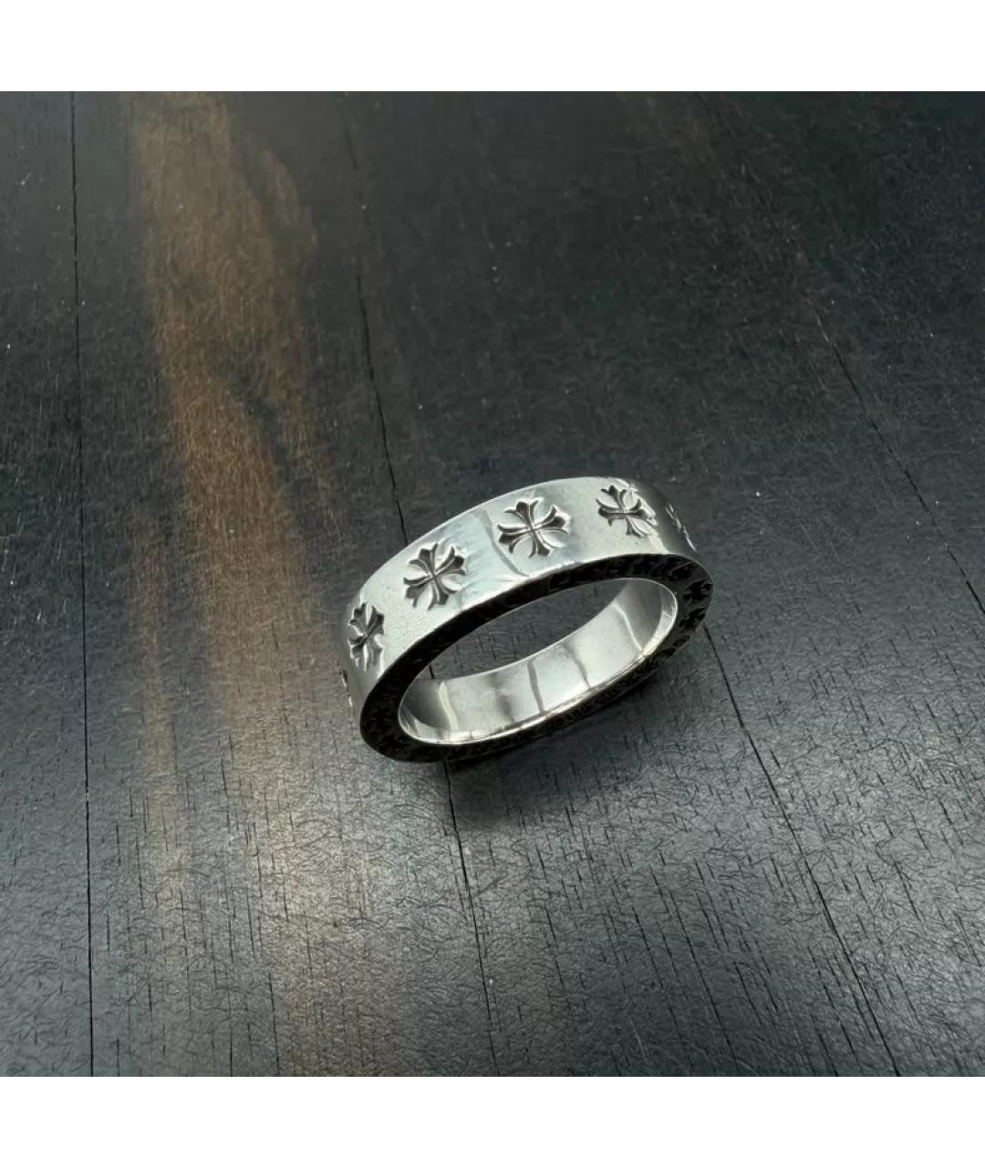CHROME HEARTS Серебряное серебряное кольцо, фото 3