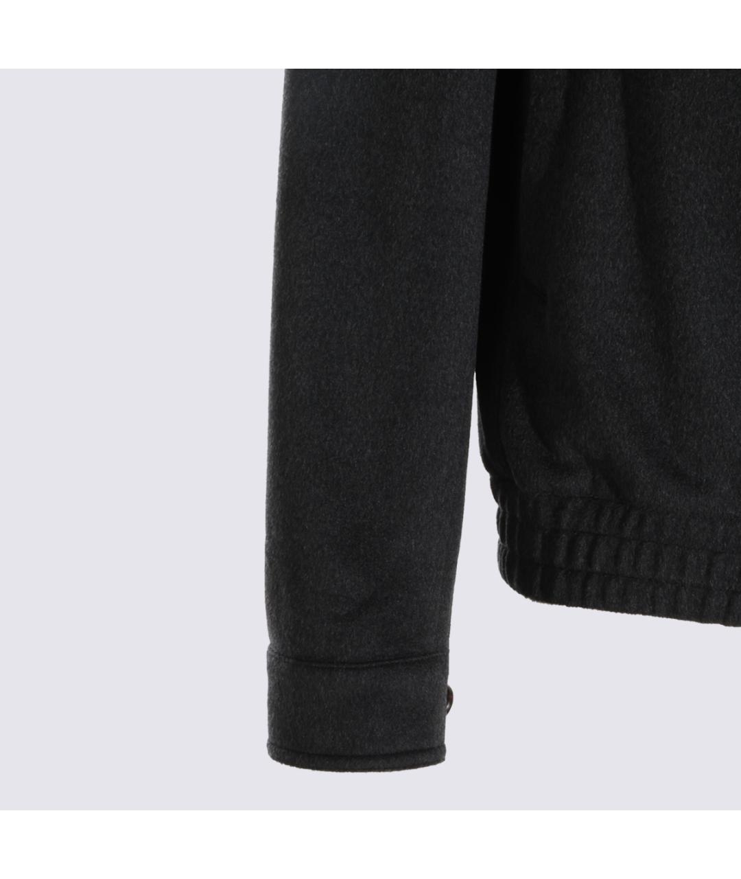 BRUNELLO CUCINELLI Антрацитовая шерстяная куртка, фото 3