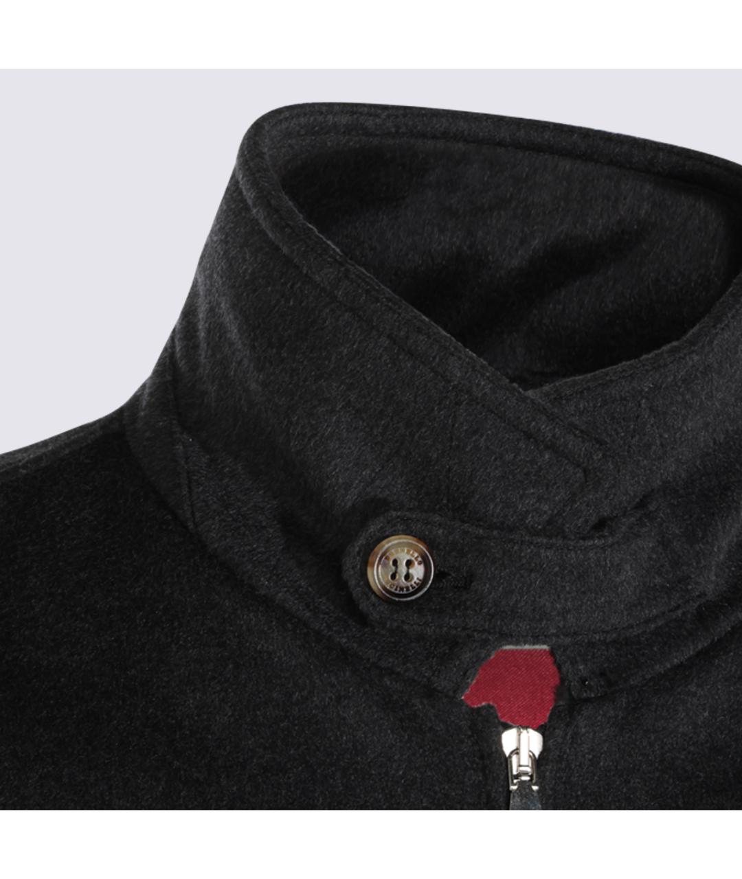 BRUNELLO CUCINELLI Антрацитовая шерстяная куртка, фото 4