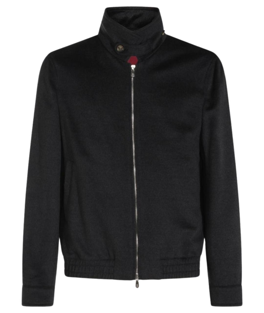 BRUNELLO CUCINELLI Антрацитовая шерстяная куртка, фото 1