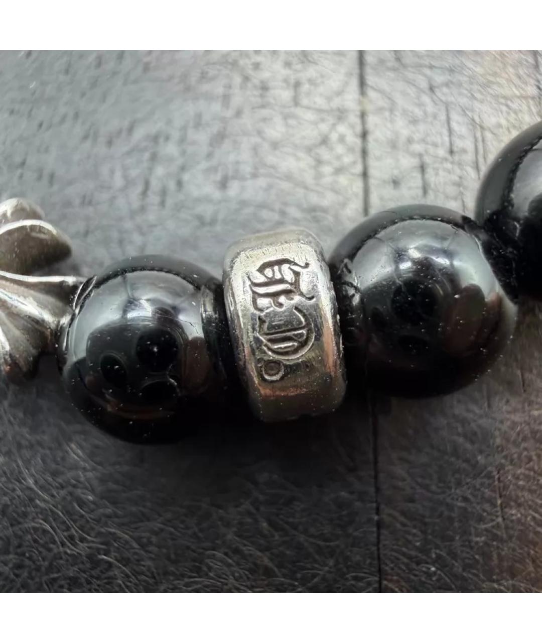 CHROME HEARTS Черный браслет, фото 4