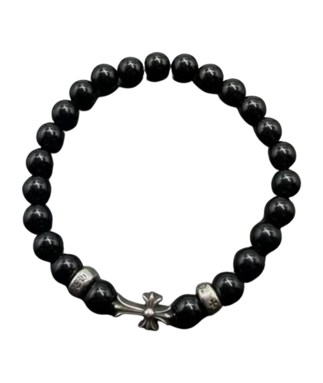 CHROME HEARTS Черный браслет, фото 1