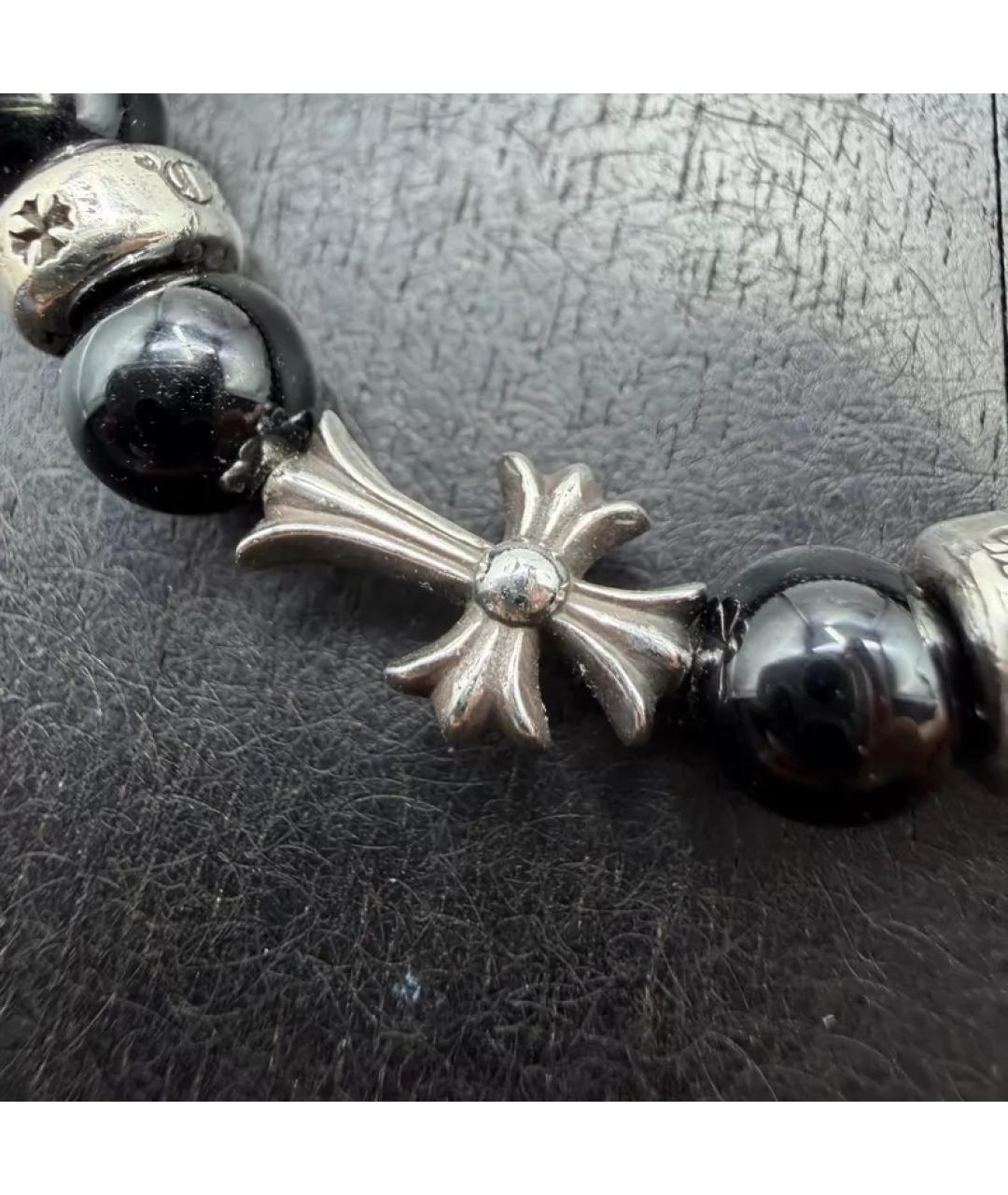 CHROME HEARTS Черный браслет, фото 2
