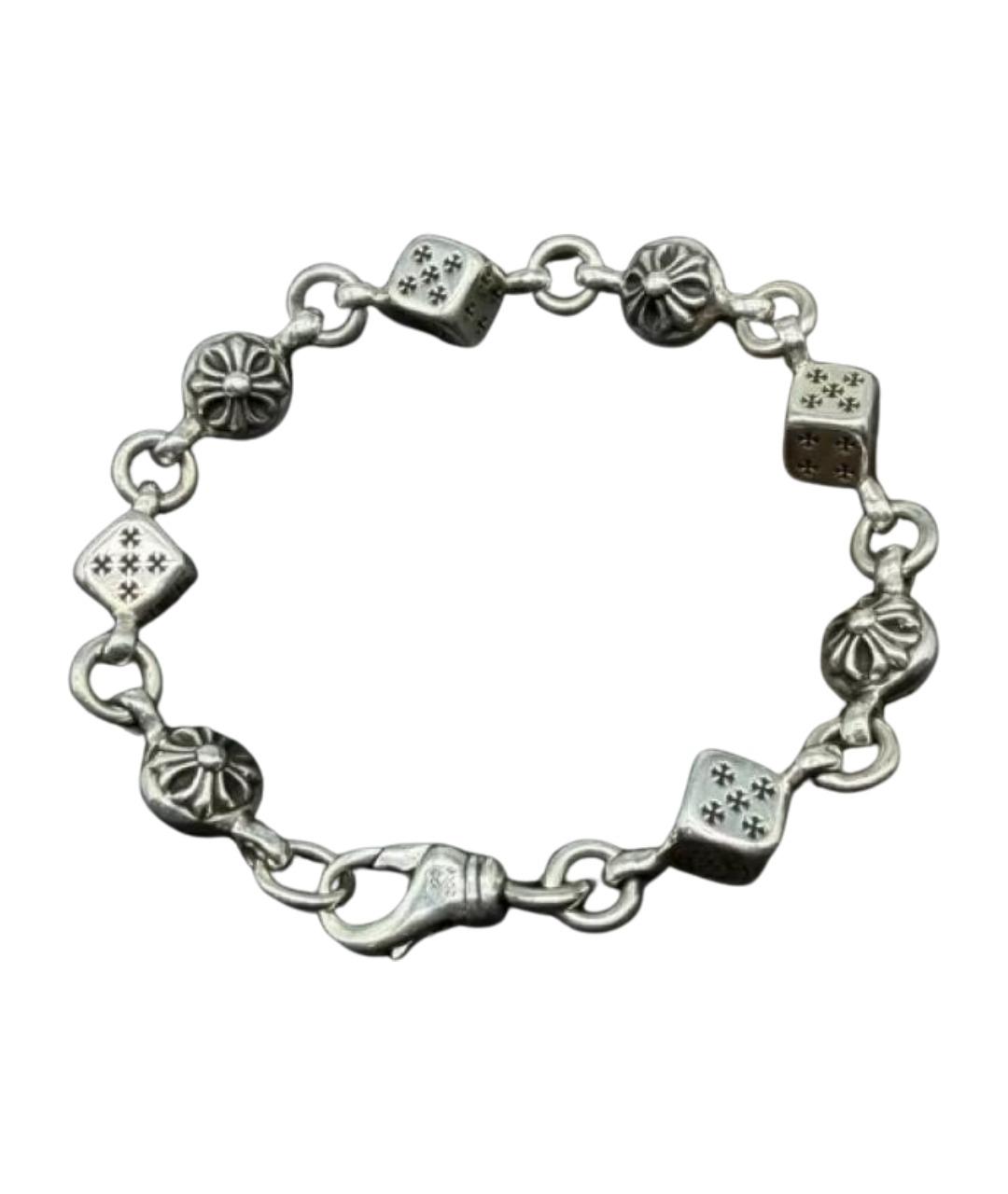 CHROME HEARTS Серебряный серебряный браслет, фото 1