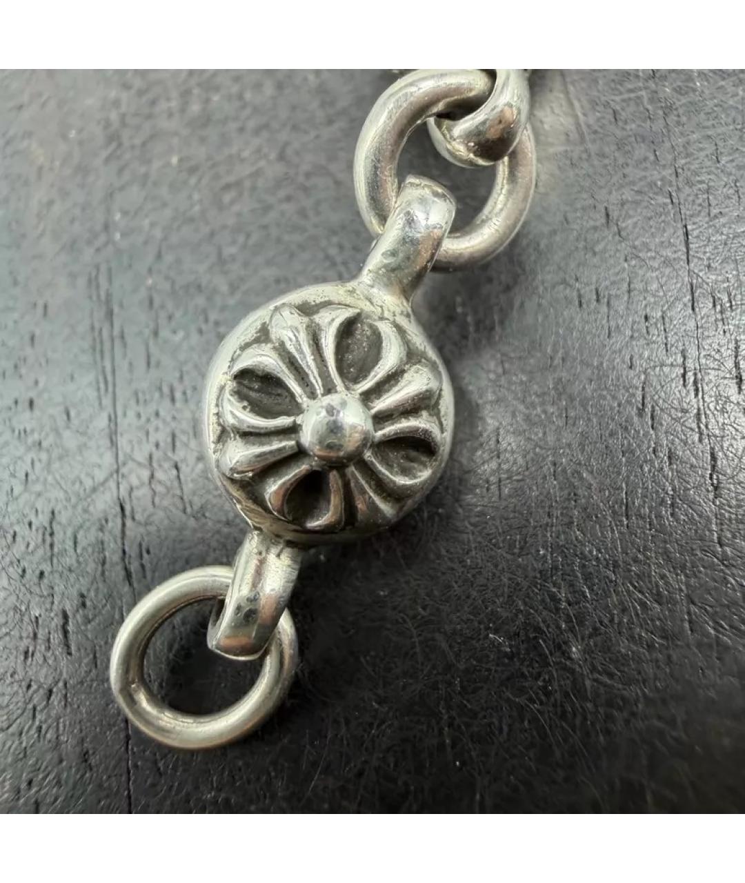 CHROME HEARTS Серебряный серебряный браслет, фото 4
