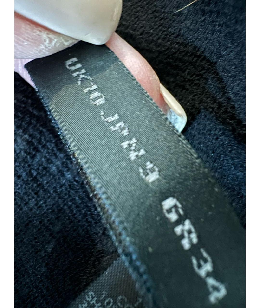 DKNY Серое шерстяное повседневное платье, фото 4