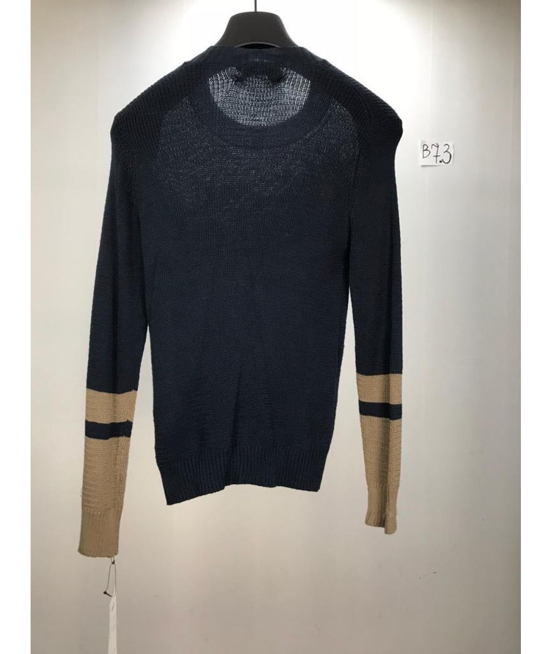 UNDERCOVER Темно-синий хлопковый джемпер / свитер, фото 2