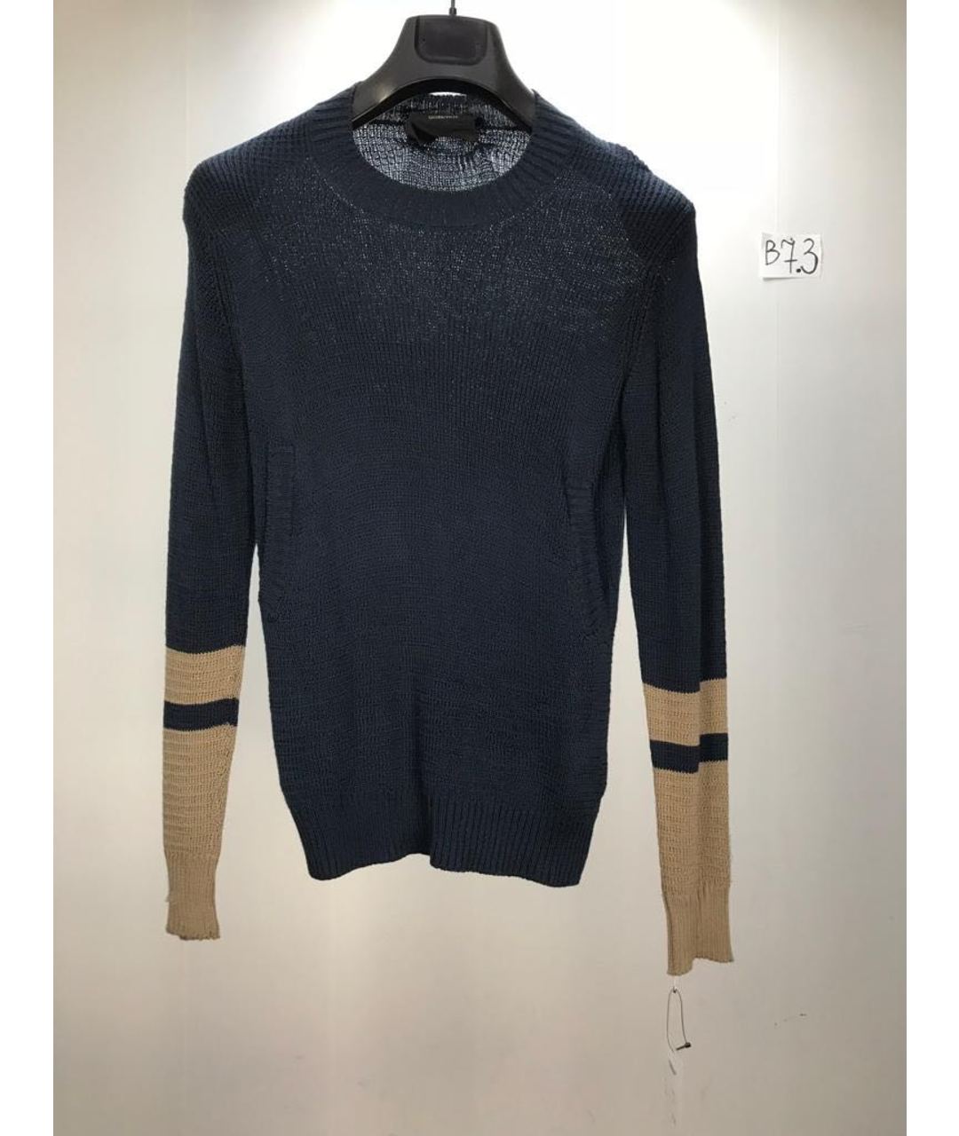 UNDERCOVER Темно-синий хлопковый джемпер / свитер, фото 5