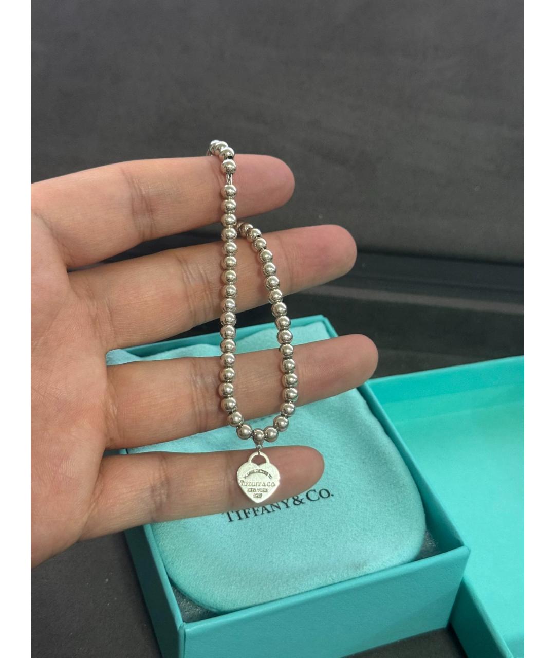 TIFFANY&CO Серебряный серебряный браслет, фото 3