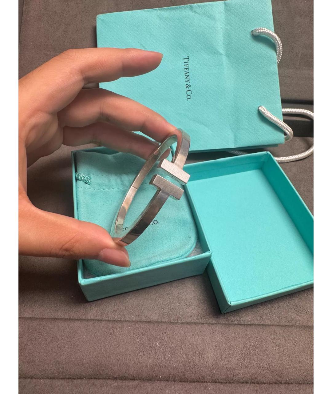 TIFFANY&CO Серебряный серебряный браслет, фото 2