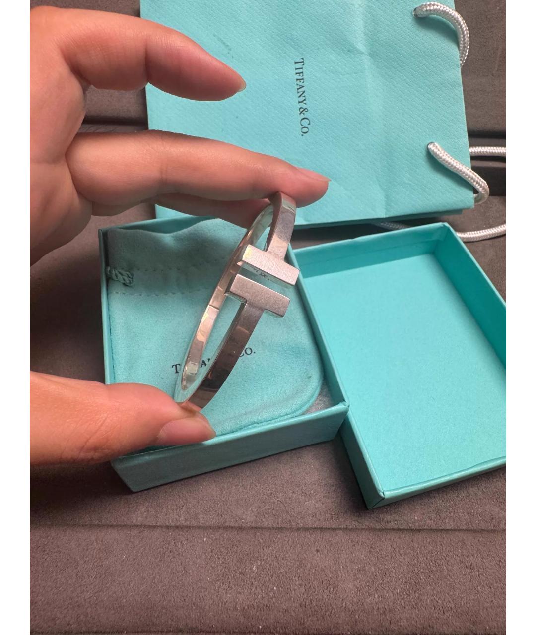 TIFFANY&CO Серебряный серебряный браслет, фото 6