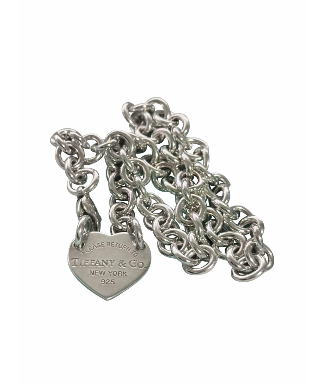 TIFFANY&CO Серебряное серебряное колье, фото 1