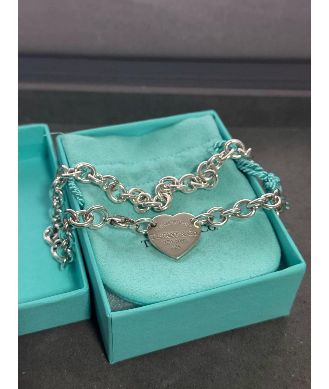 TIFFANY&CO Серебряное серебряное колье, фото 2