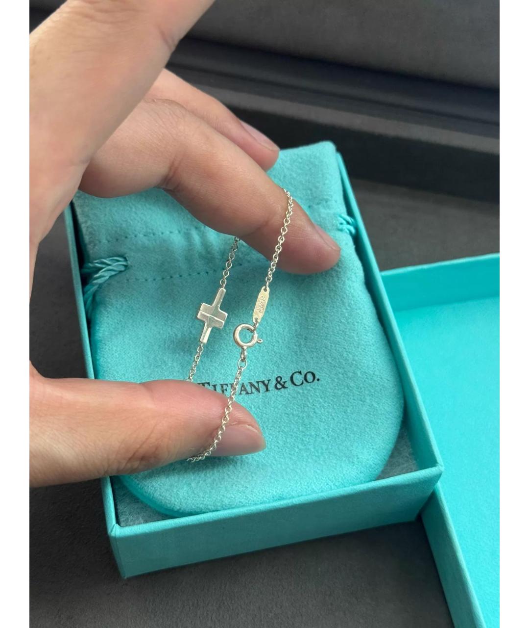 TIFFANY&CO Серебряный серебряный браслет, фото 4