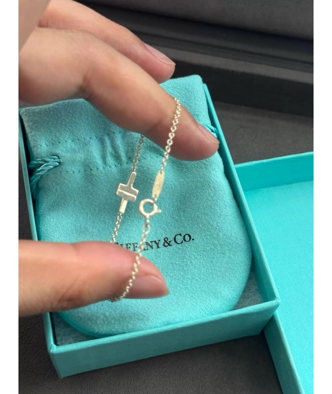 TIFFANY&CO Серебряный серебряный браслет, фото 3