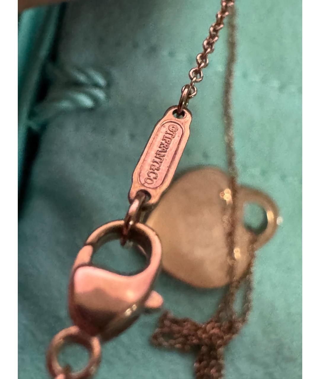 TIFFANY&CO Розовое колье из розового золота, фото 8