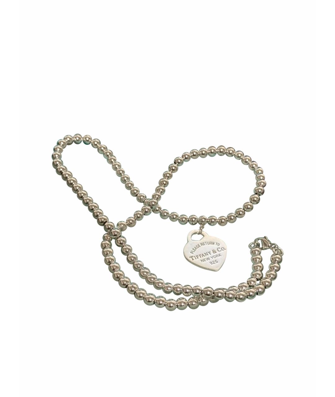 TIFFANY&CO Серебряное серебряное колье, фото 1