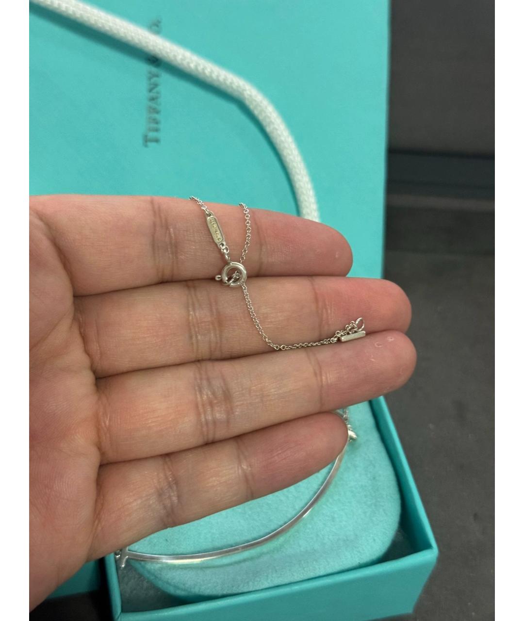 TIFFANY&CO Серебряная серебряная подвеска, фото 5