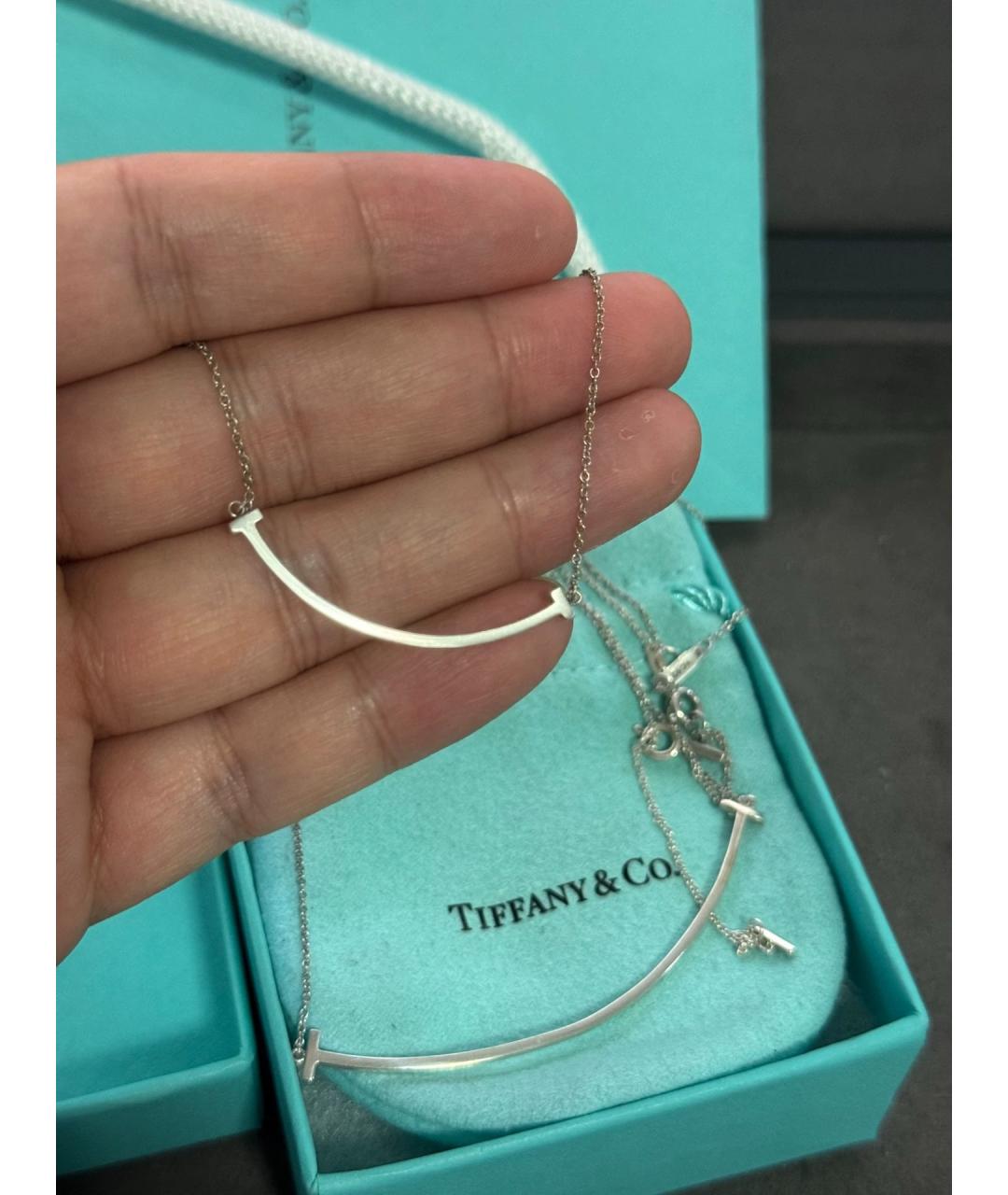 TIFFANY&CO Серебряная серебряная подвеска, фото 4