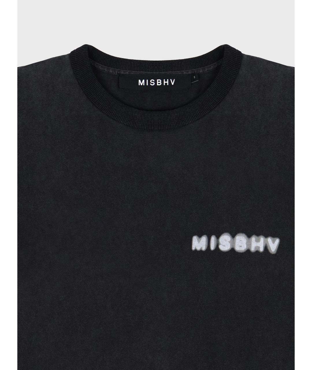 MISBHV Черная хлопковая футболка, фото 5