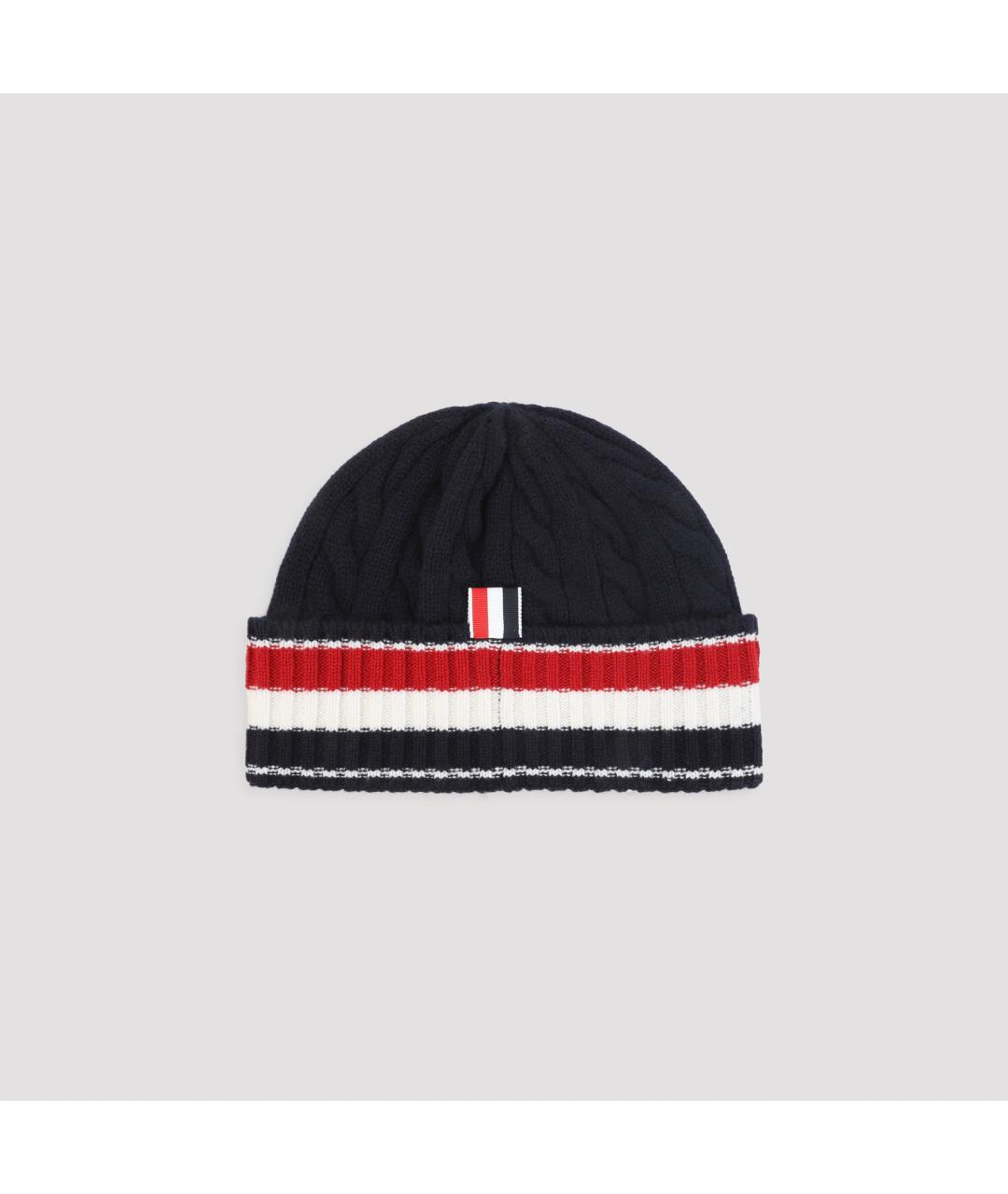THOM BROWNE Мульти шерстяная шапка, фото 2