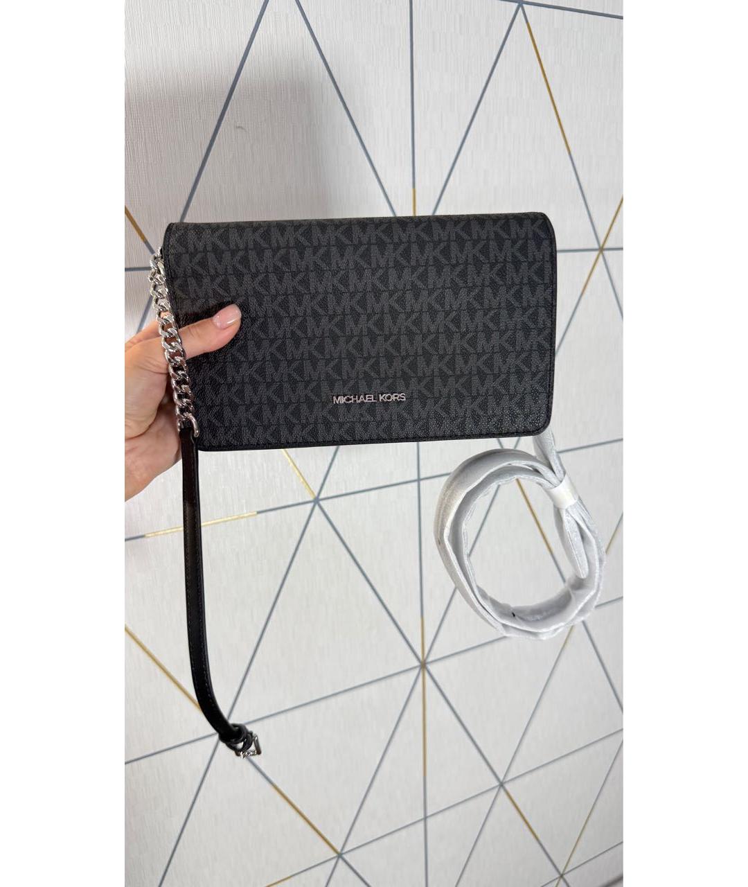 MICHAEL KORS Черная поясная сумка, фото 5