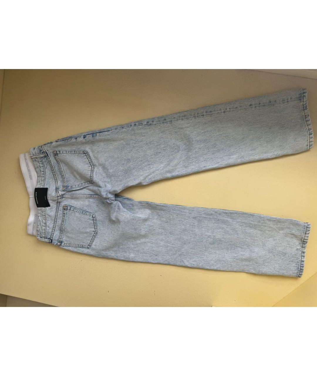 ALEXANDER WANG Голубые прямые джинсы, фото 2
