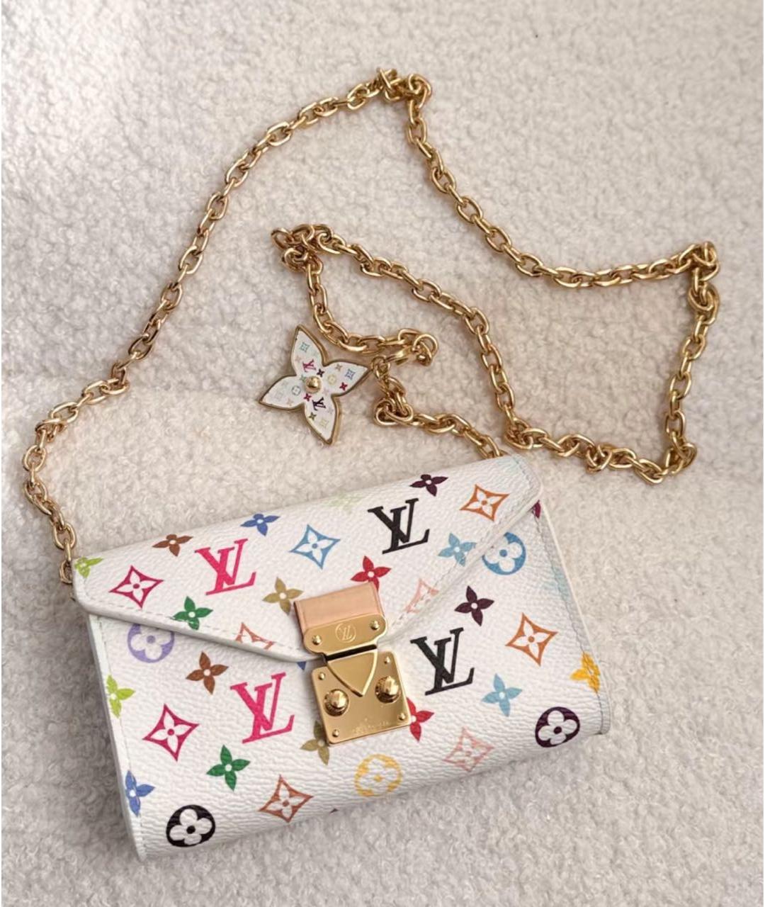 LOUIS VUITTON Белая поясная сумка, фото 7