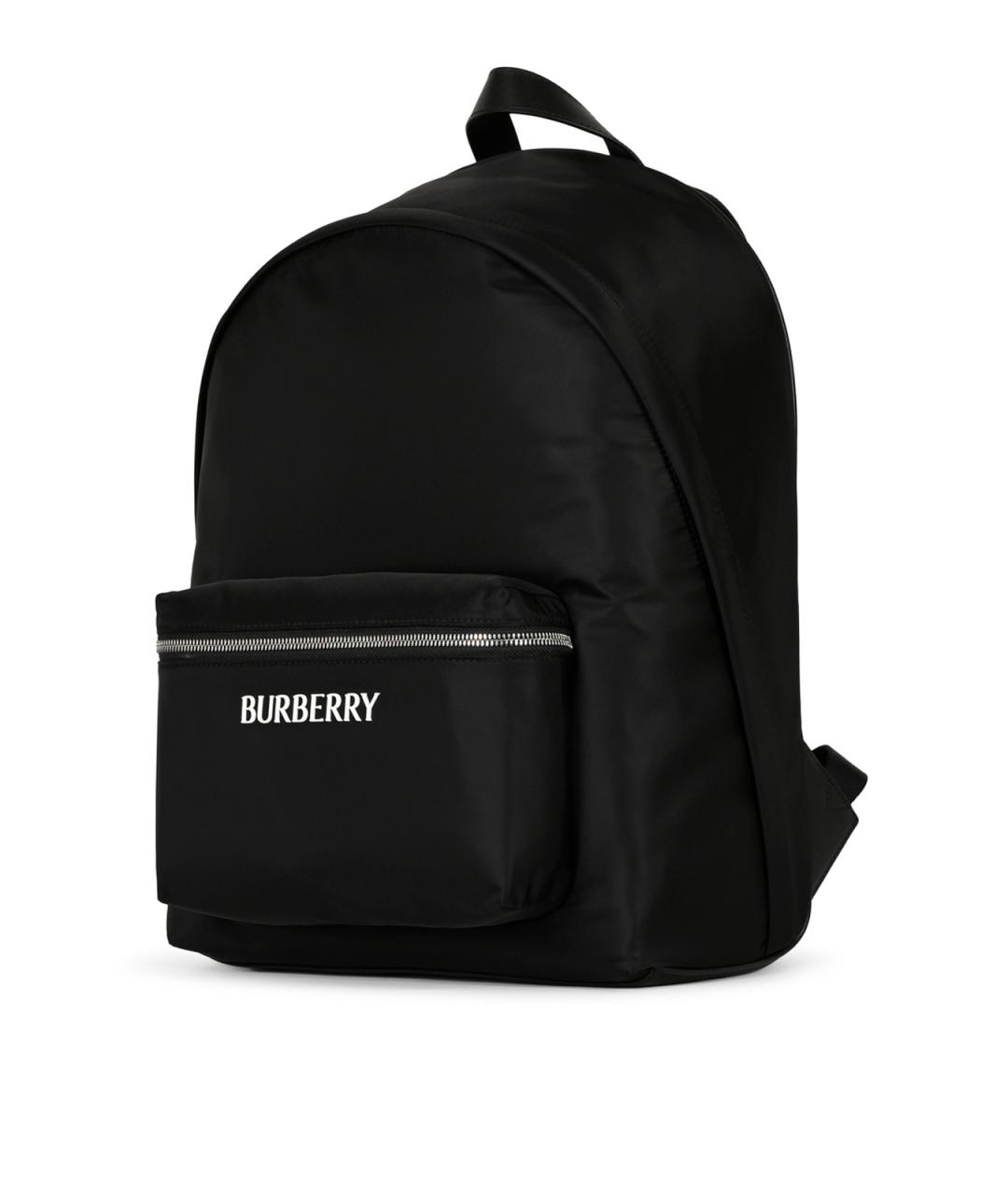 BURBERRY Черный синтетический рюкзак, фото 2