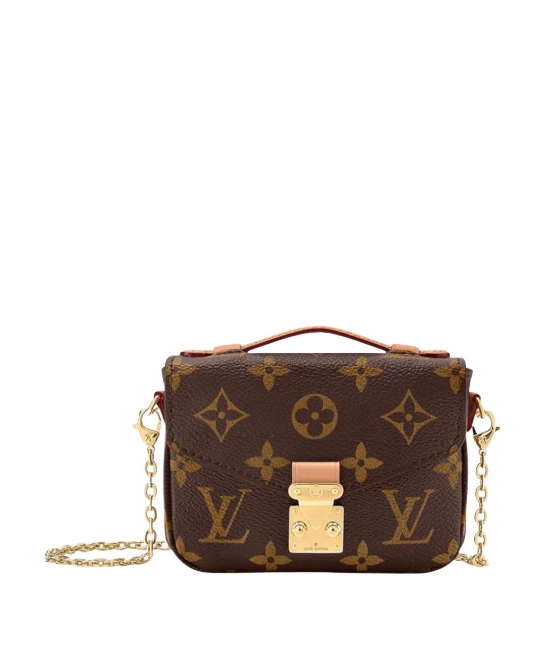 LOUIS VUITTON Коричневая сумка через плечо, фото 1