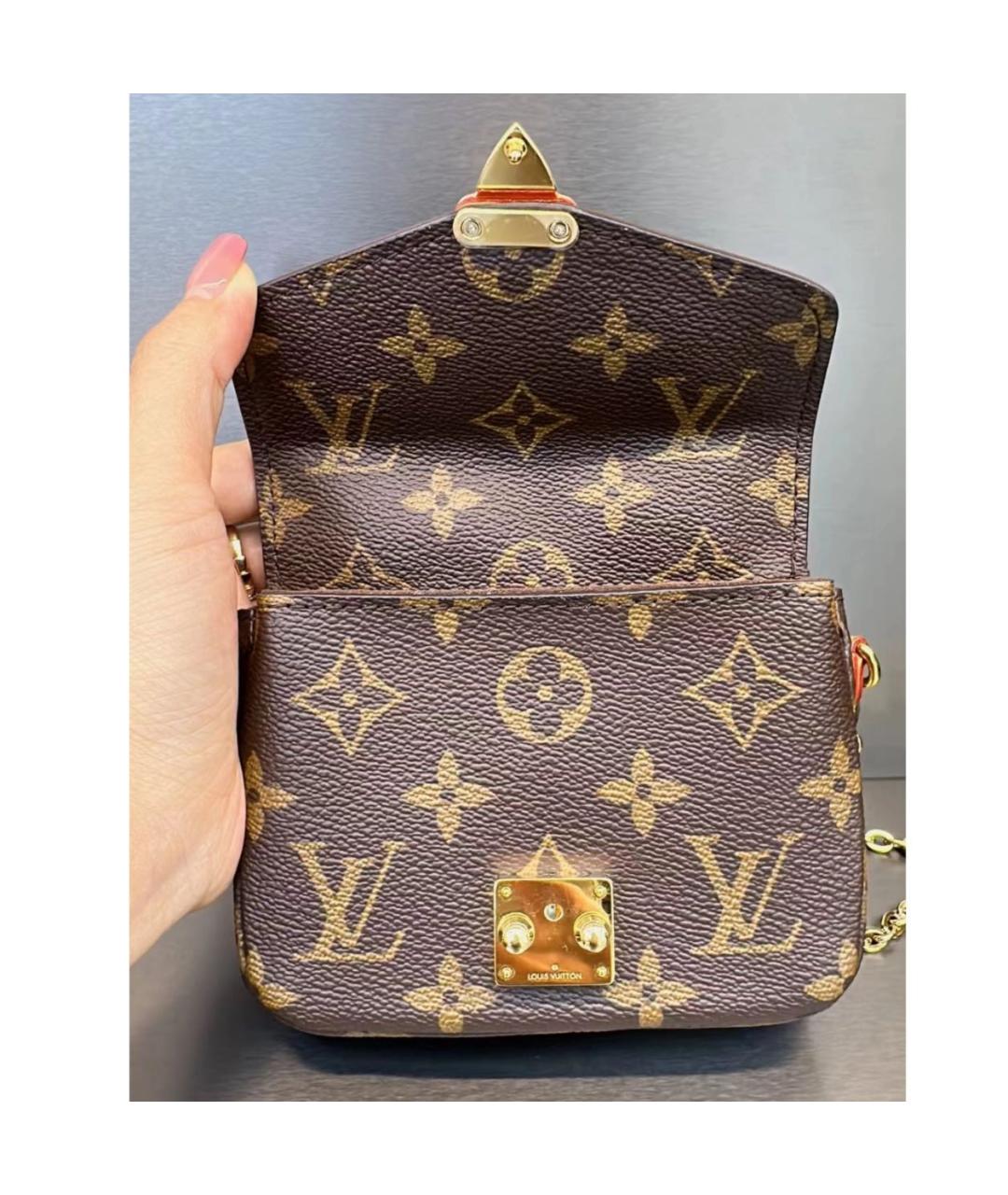 LOUIS VUITTON Коричневая сумка через плечо, фото 7