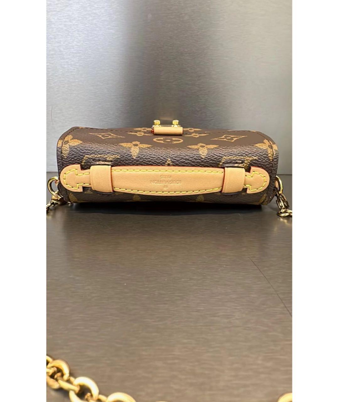 LOUIS VUITTON Коричневая сумка через плечо, фото 8