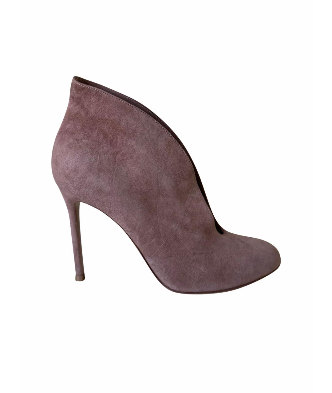 GIANVITO ROSSI Коричневые босоножки, фото 10