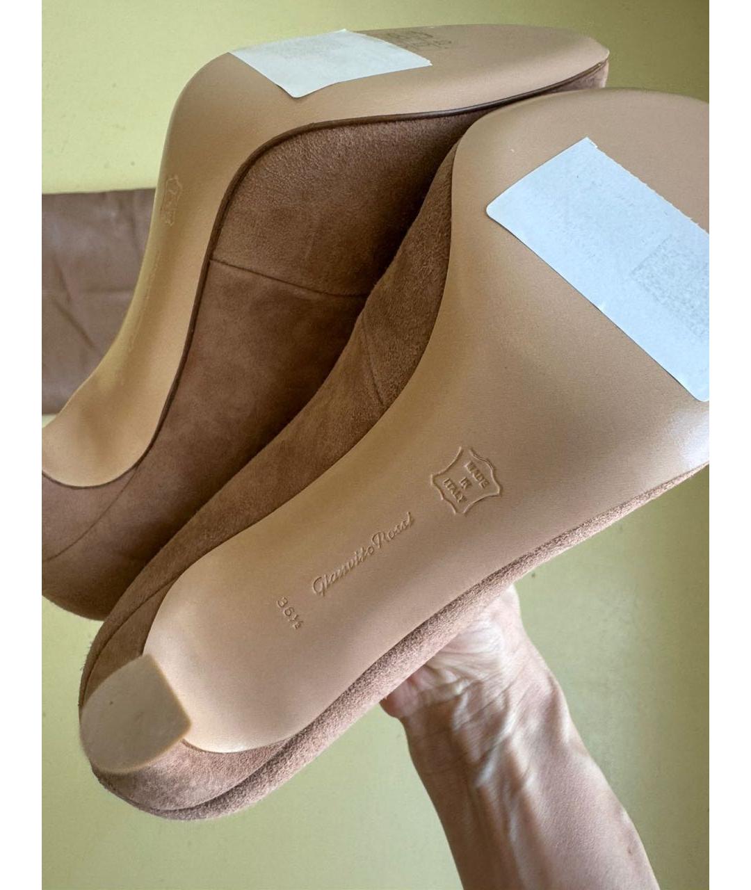 GIANVITO ROSSI Коричневые босоножки, фото 7