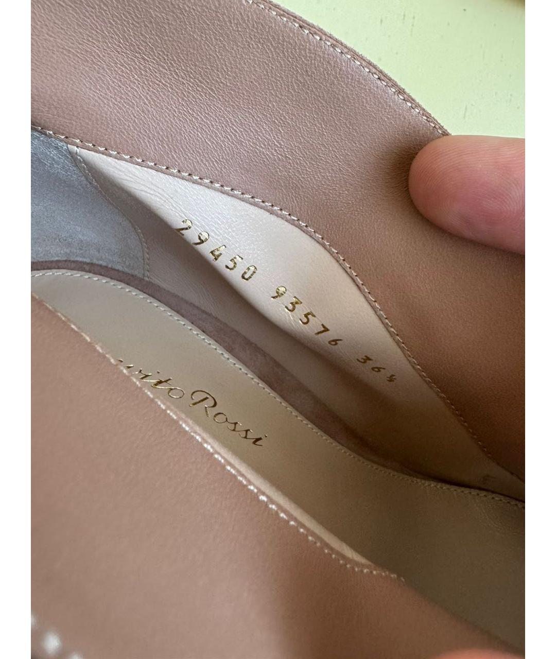 GIANVITO ROSSI Коричневые босоножки, фото 6