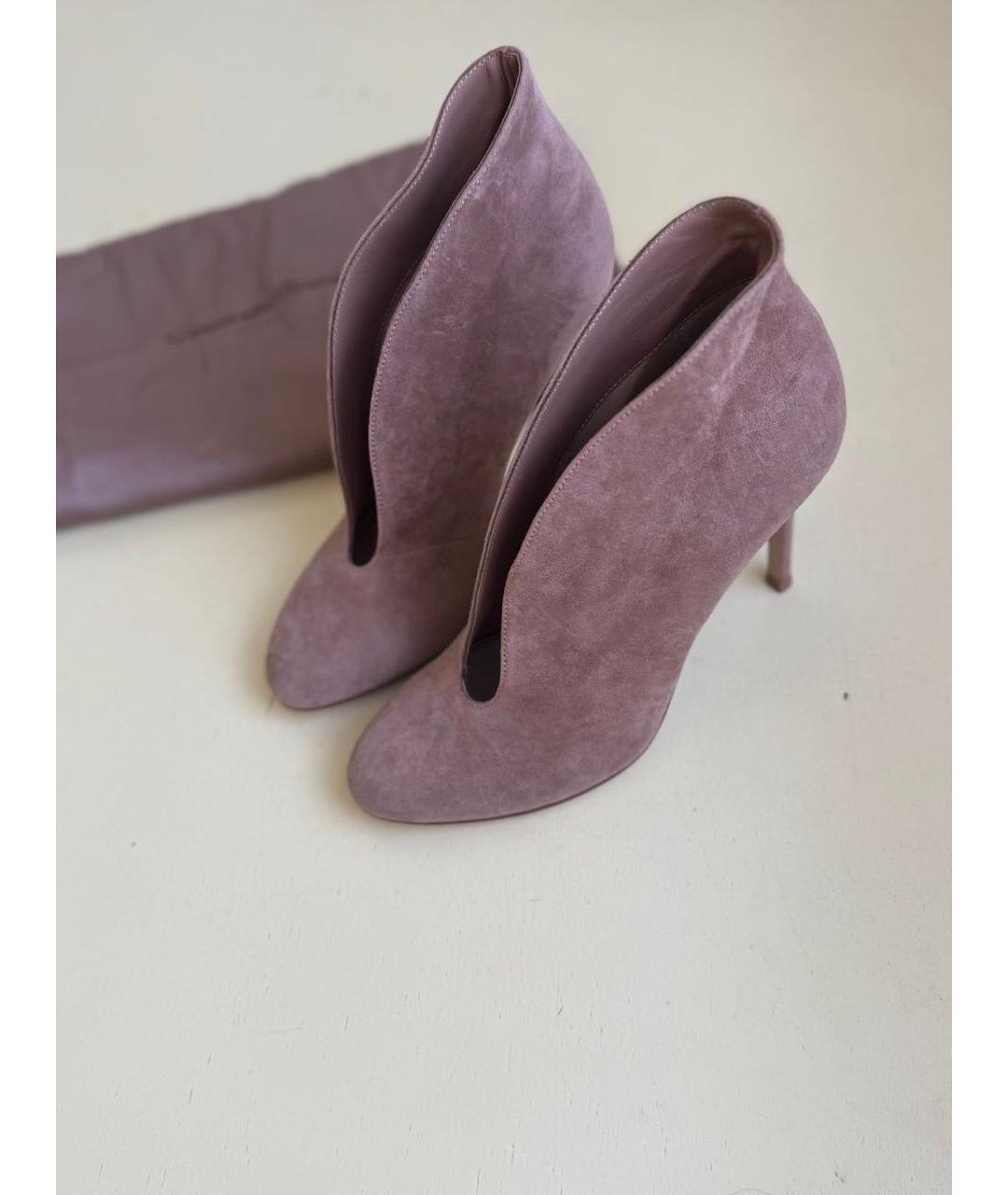 GIANVITO ROSSI Коричневые босоножки, фото 8