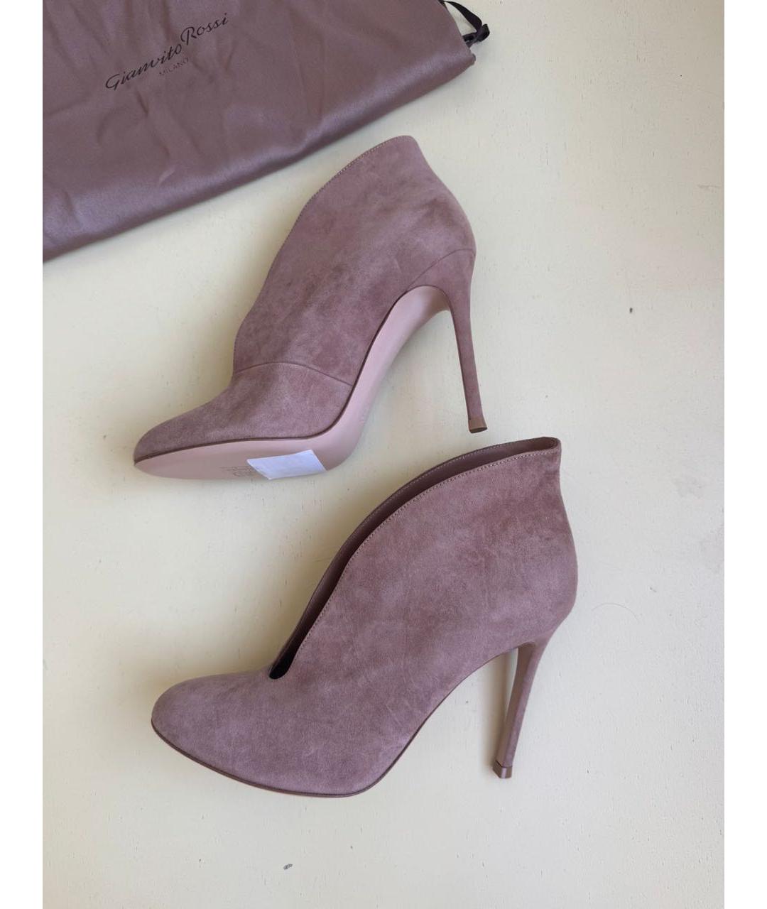 GIANVITO ROSSI Коричневые босоножки, фото 5