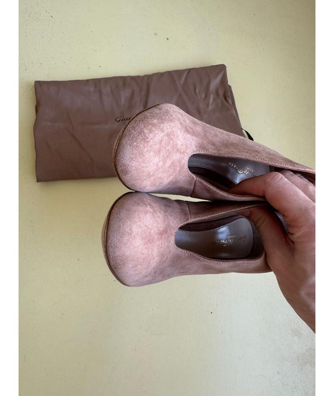 GIANVITO ROSSI Коричневые босоножки, фото 2