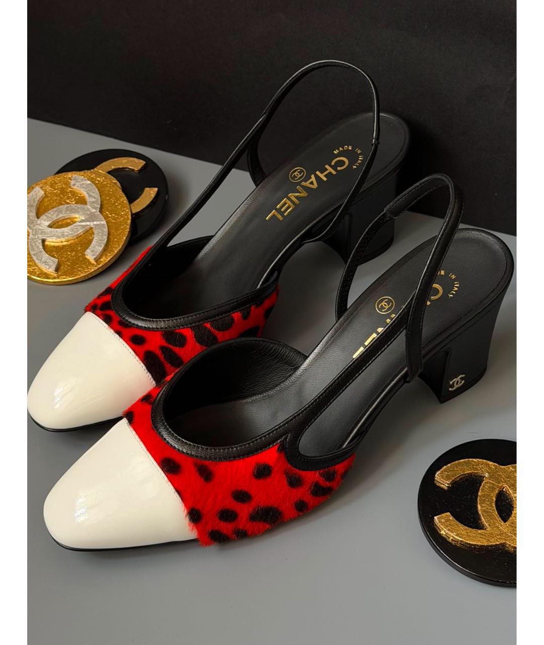 CHANEL Мульти туфли, фото 3