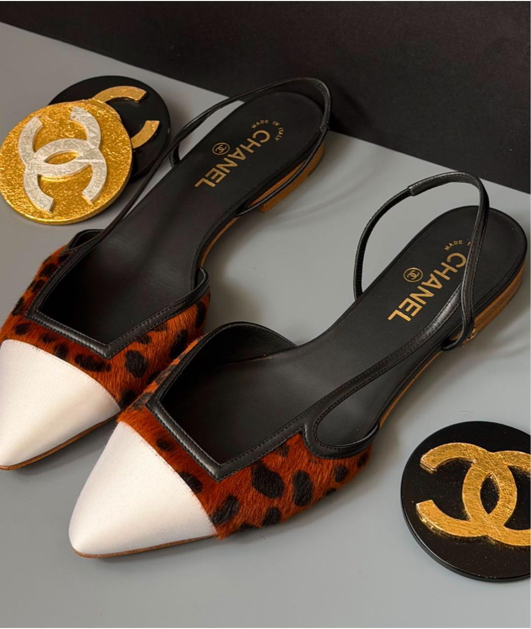 CHANEL Мульти туфли, фото 2