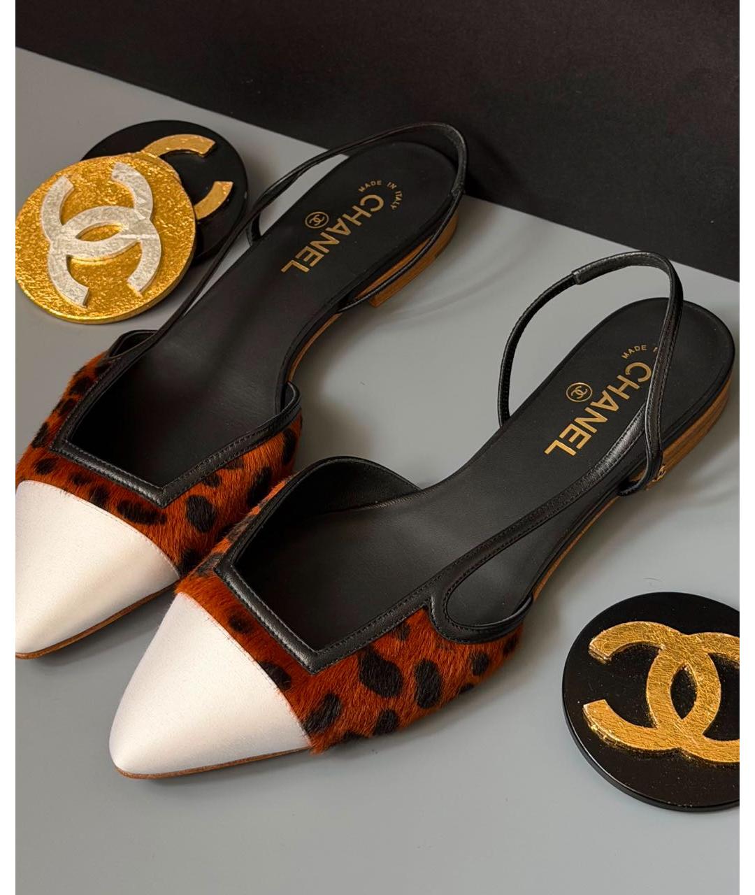 CHANEL Мульти туфли, фото 3