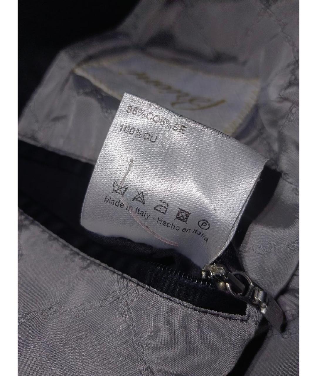 BRIONI Черная хлопковая куртка, фото 6