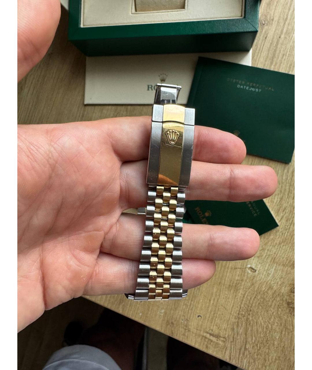 ROLEX Мульти часы из желтого золота, фото 5