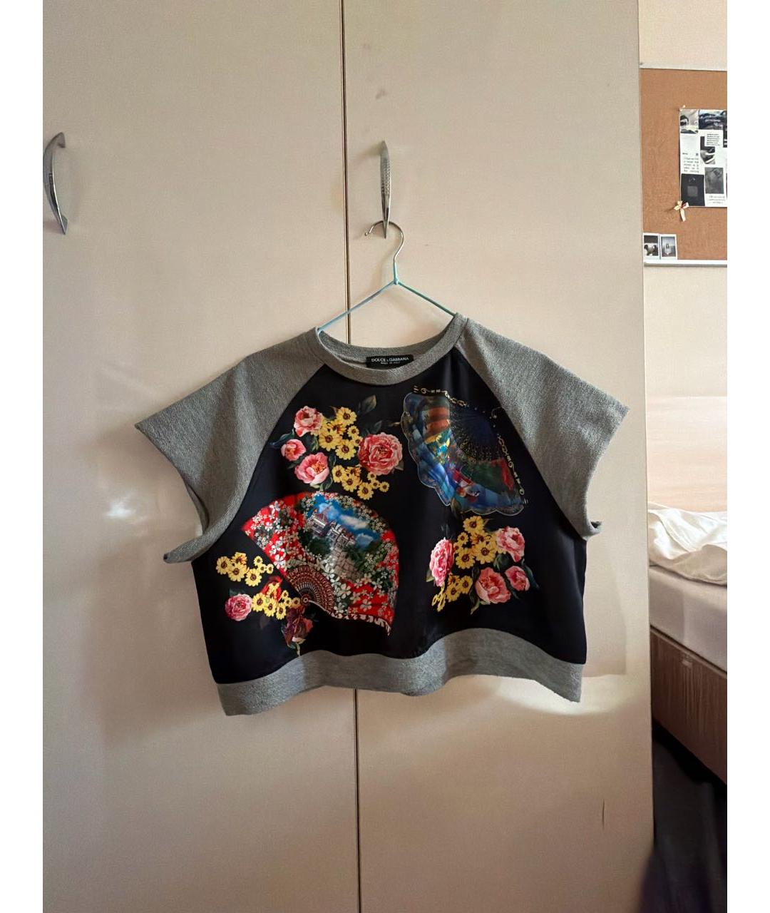 DOLCE&GABBANA Мульти полиэстеровый костюм с юбками, фото 5