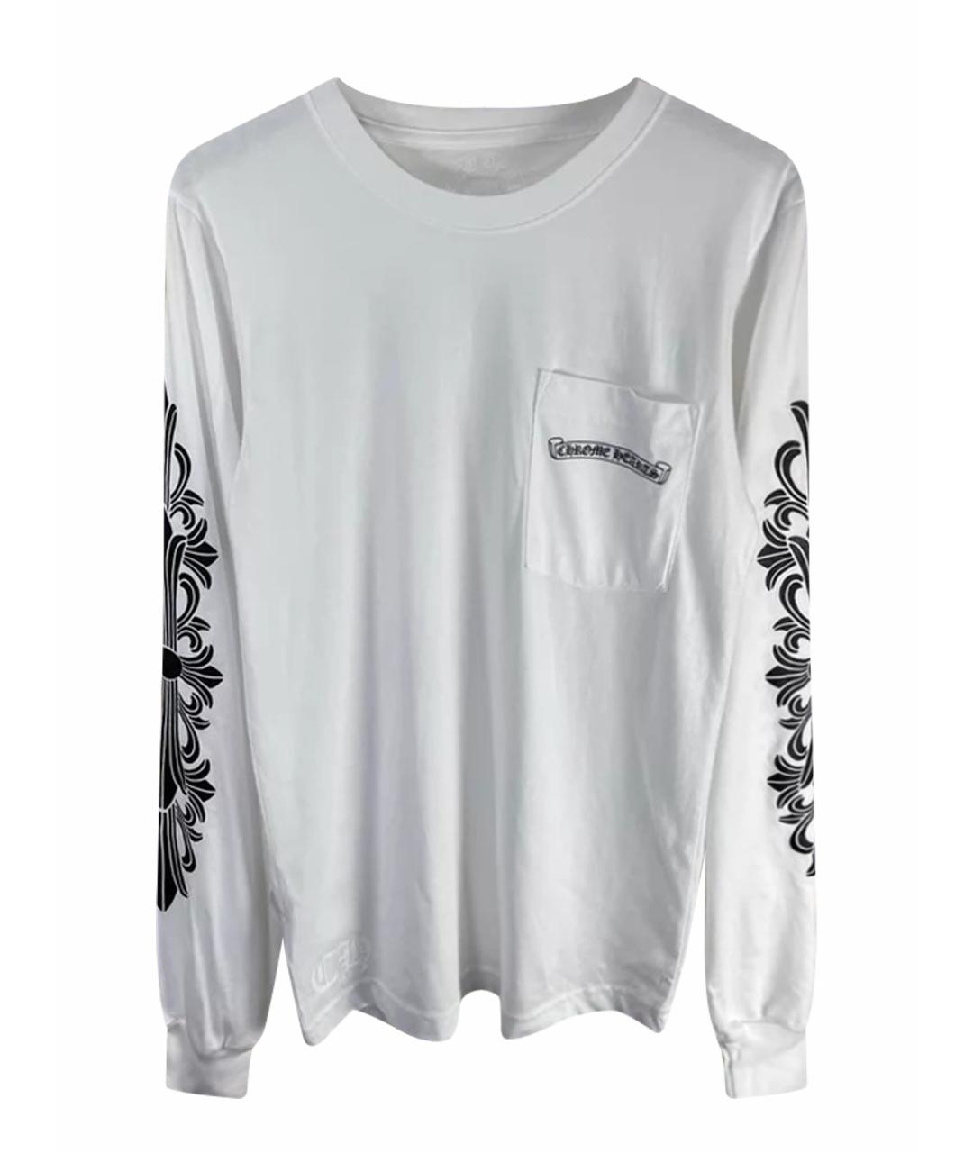 CHROME HEARTS Белая хлопковая футболка, фото 1