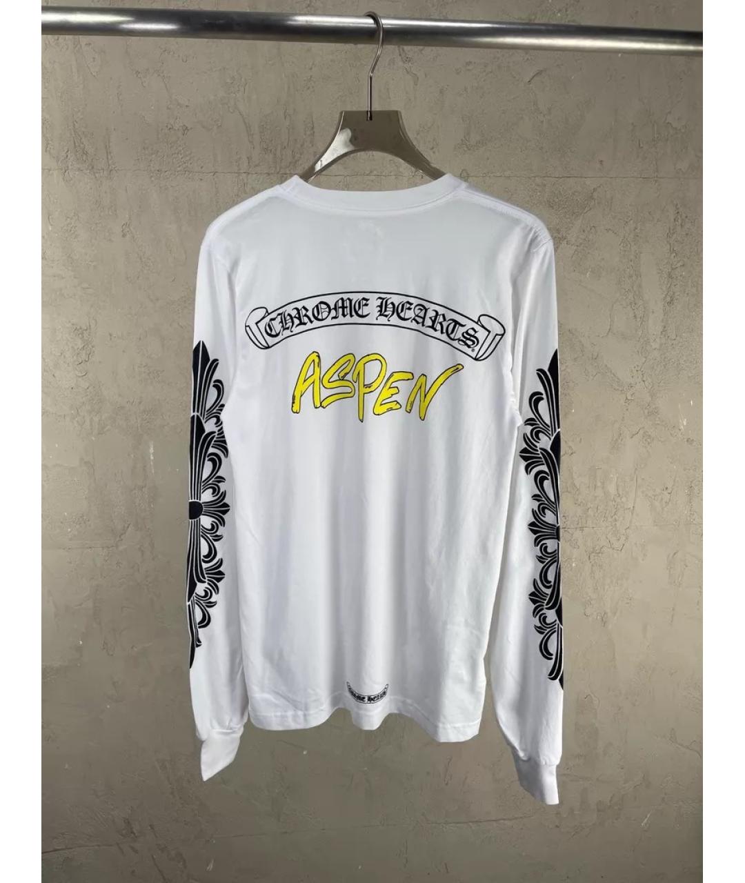CHROME HEARTS Белая хлопковая футболка, фото 3