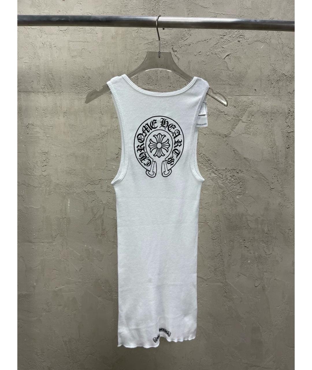 CHROME HEARTS Белая майка, фото 2